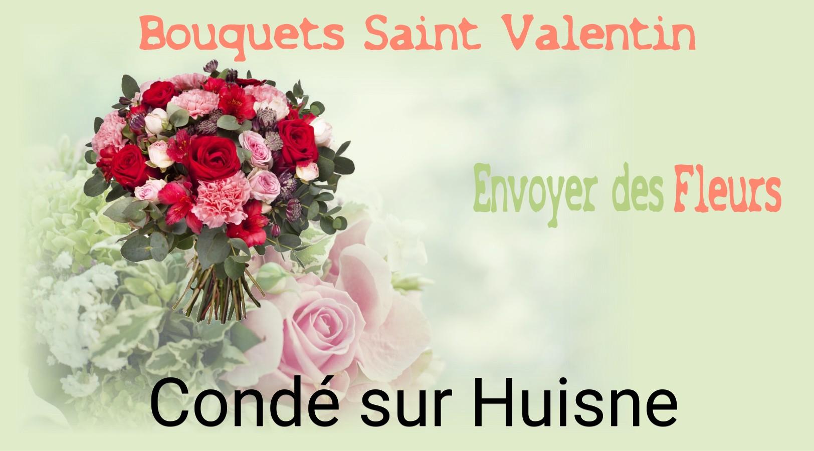 Roses de Saint-Valentin livrées à Condé-sur-Huisne